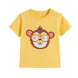 t-shirt jaune pour bébé