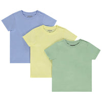 3 t-shirt enfant bébé de 6 mois de couleur vert, jaune et bleu à vendre à Dakar Sénégal