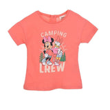 fille en t-shirt diney minnie mousse de couleur orange rose à Dakar