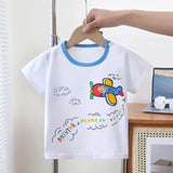 T-shirt bébé 100 % coton – Motifs ludiques & confort garanti | Bambinerie Dakar
