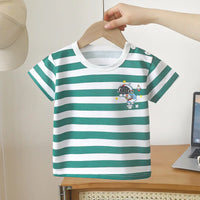 T-shirt bébé 100 % coton – Motifs ludiques & confort garanti | Bambinerie Dakar