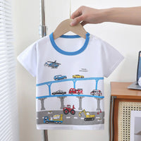 T-shirt bébé 100 % coton – Motifs ludiques & confort garanti | Bambinerie Dakar