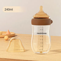 Biberon 240 ml en verre hygiénique pour bébé – Accessoire bébé NounaBaby
