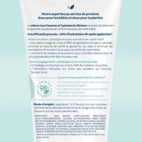 Tube de crème hydratante pour bébé Biolane, vendue par NounaBaby au Sénégal mode d'emploi
