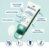Crème nourrissante et hydratante Biolane pour bébé, vendue par NounaBaby à Dakar