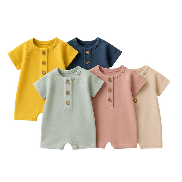 Body coton pour bébé couleur vert clair, jaune, bleu,rose,beige - Dakar  NounaBaby Sénégal