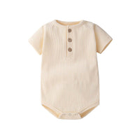 Body bébé en coton côtelé couleur beige – NounaBaby Dakar Sénégal