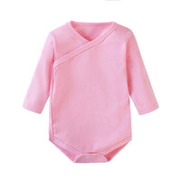 Body bébé manches longues 100% coton , couleur rose – NounaBaby Dakar