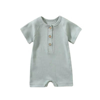 Body coton pour bébé couleur vert clair - NounaBaby Sénégal