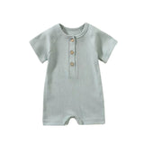 Body coton pour bébé couleur vert clair - NounaBaby Sénégal