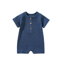 Body bébé en coton bleu marine - NounaBaby Dakar