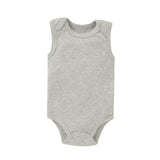 body bébé garcon sans manche coton gris nounababy dakar