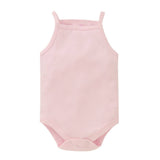 Body bébé rose pastel 100% coton sans manches – NounaBaby Dakar