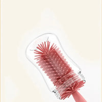 Brosse de nettoyage tétine et biberon bébé en silicone doux – en vente chez NounaBaby à Dakar