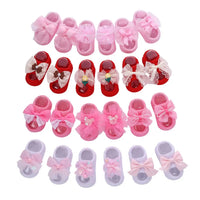 Lot 3 paires chaussons élégants bébé fille au Sénégal