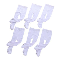 Collants bébé en coton blanc, taille 0-6 mois, lot de 4 – Boutique Dakar