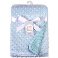 Couverture bébé bleue douce NounaBaby Dakar