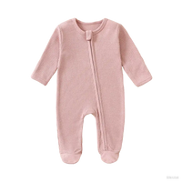 Grenouillère bébé fille en coton rose NounaBaby Dakar