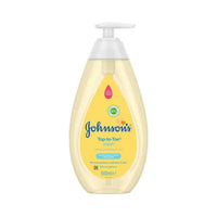 Johnson’s Baby Top-to-Toe gel lavant doux pour bébé, 500 ml, peau sensible, disponible chez NounaBaby Dakar Sénégal