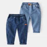 Lot de pantalons jean coton doux enfant – disponible chez NounaBaby Sénégal