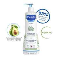 Nettoyant bébé visage, corps et cheveux Mustela 750ml à Dakar – NounaBaby