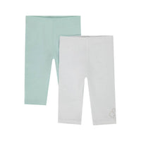 legging pour bébé fille & fille de couleur vert, bleu, blanc, beige. Pantalon fleur dorée 