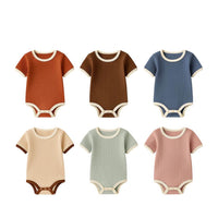 Body bébé en coton côtelé couleur Rouge,rose, vert, bleu,marron,ivoire - Boutique NounaBaby Dakar Sénégal