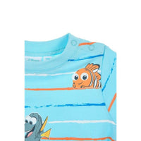 t-shirt bleu rayé ocean poisson à Dakar