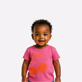 t-shirt bébé garçon fille enfant nounababy Dakar Senegal rose cerise