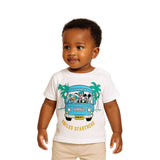 garçon, bébé en t-shirt blanc à Dakar