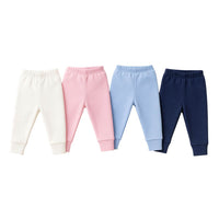  Pantalon bébé sans pieds en coton blanc, bleu, rose, gris, marine, taille3, 6, 12, 18 mois – disponible au Sénégal  Dakar 