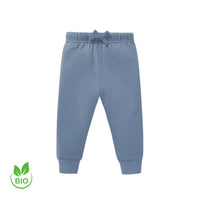 Pantalon bébé coton bio bleu pour bébé - Boutique NounaBaby