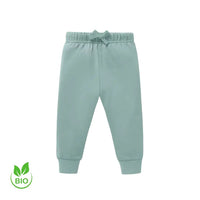 Pantalon bébé vert en coton bio doux - NounaBaby Sénégal