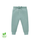 Pantalon bébé vert en coton bio doux - NounaBaby Sénégal