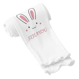 Vêtement bébé fille blanc doux motif lapin – Dakar NounaBaby
