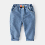 Pantalon en jean bleu clair bébé garçon fille – NounaBaby boutique Dakar
