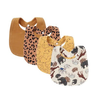 Lot de 4 Bavoirs Bébé en Coton - Dakar
