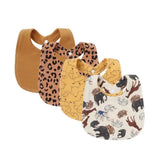 Lot de 4 Bavoirs Bébé en Coton - Dakar