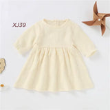 Robe bébé mousseline 100% coton biologique écru légère respirante boutique bébé Dakar