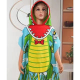 Serviette de bain à capuche enfant motif – NounaBaby Dakar Sénégal vert rouge