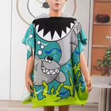 Serviette de bain à capuche enfant motif – NounaBaby Dakar Sénégal vert