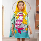 Serviette de bain à capuche enfant motif – NounaBaby Dakar Sénégal sirène 