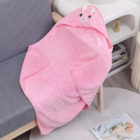 Serviette de bain bébé à capuche rose – NounaBaby Dakar Sénégal