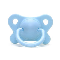 Sucette anatomique en silicone bleu pour bébé – disponible chez NounaBaby Dakar