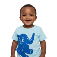 t-shirt bébé garçon fille enfant nounababy Dakar Senegal bleu 