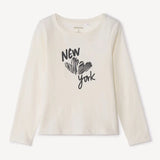 T-shirt fille imprimé New York coton doux NounaBaby Daka