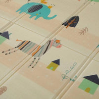Tapis de jeu pour bébé pliable imprimé ville NounaBaby Dakar, tapis d'éveil 