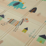 Tapis de jeu pour bébé pliable imprimé ville NounaBaby Dakar, tapis d'éveil 