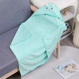 Serviette bébé à capuche vert et chaude – NounaBaby Sénégal