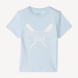 T-shirt coton bleu ciel garçon print baseball – NounaBaby Dakar